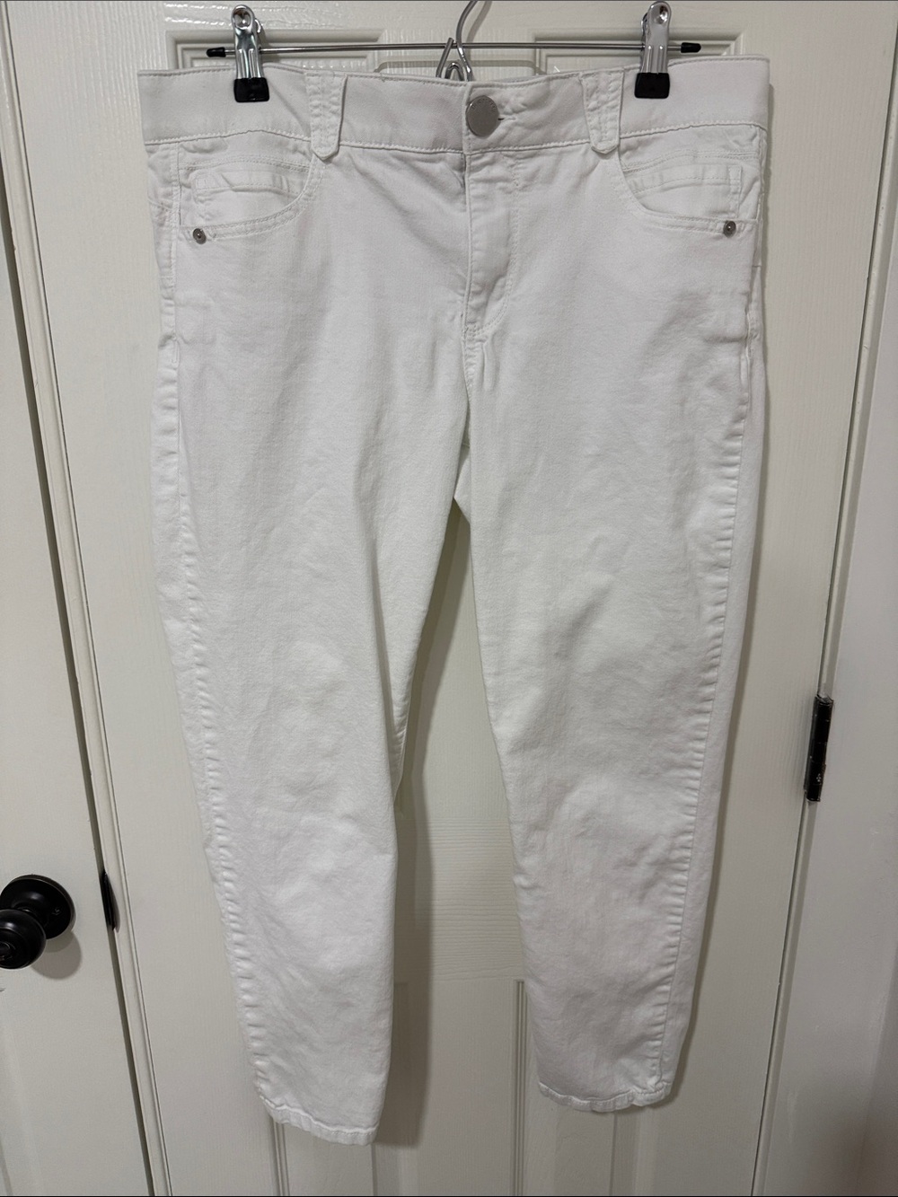 Democracy Crisp White Skinny Jeans